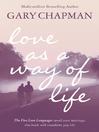 Love as a Way of Life (eBook)
